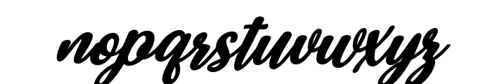 Bestop Glistening Bold Slant 24 Font LOWERCASE