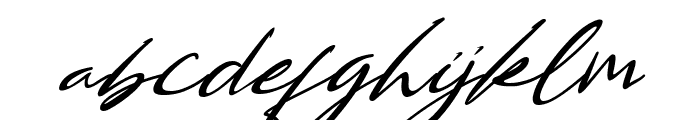 Bestowens Family Light Italic Font LOWERCASE