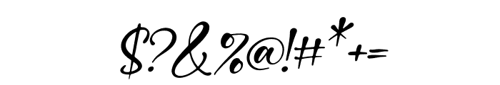 Betalina Italic Font OTHER CHARS
