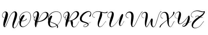 Betalina Italic Font UPPERCASE