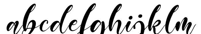 Betalina Italic Font LOWERCASE
