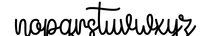 Betaly Font LOWERCASE