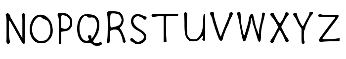 Beterugiusu Regular Font UPPERCASE