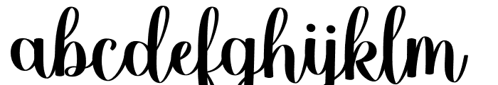 Bethadiya-Regular Font LOWERCASE