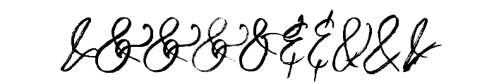 Bethagia Extras Regular Font OTHER CHARS