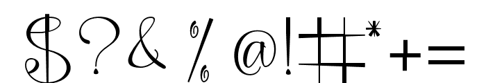 BethannyScript Font OTHER CHARS