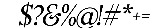 Bethany Elingston Italic Font OTHER CHARS