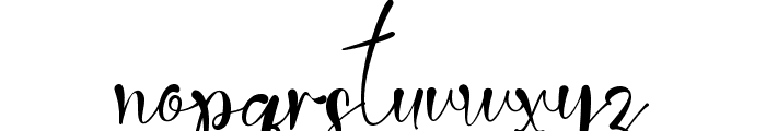 Bethany Love Font LOWERCASE