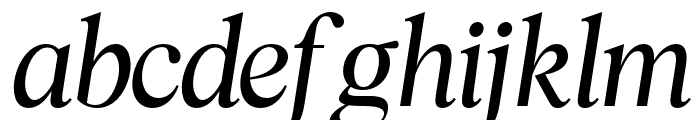 BethanyElingston-Italic Font LOWERCASE