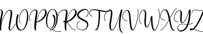 Betharia Script Font Font UPPERCASE