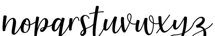 Betharia Script Font Font LOWERCASE