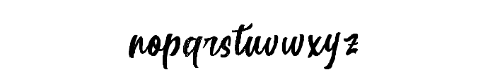 Betharie-Rough Font LOWERCASE