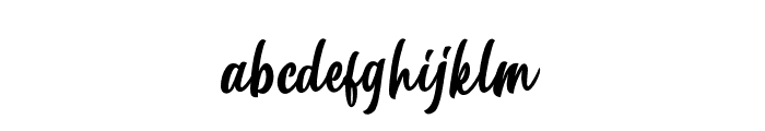 Betharie Font LOWERCASE