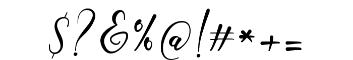 Bethiany-Regular Font OTHER CHARS