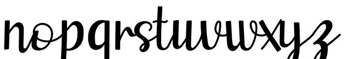 Betrice Font LOWERCASE