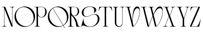 Betro Vogue Regular Font UPPERCASE