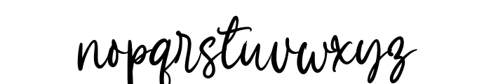 Betsy Bailey Font LOWERCASE