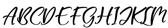 Bettafield Italic Font UPPERCASE