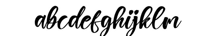 Bettafield Italic Font LOWERCASE
