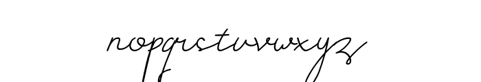 Bettany Italic Font LOWERCASE