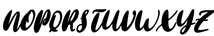 Better Christmas Italic Font UPPERCASE