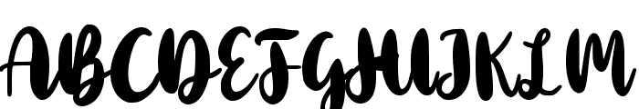 Better Christmas Font UPPERCASE