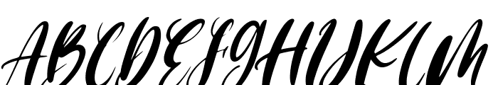 Better Easter Italic Font UPPERCASE