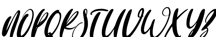 Better Easter Italic Font UPPERCASE