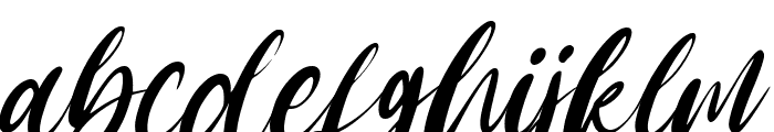 Better Easter Italic Font LOWERCASE