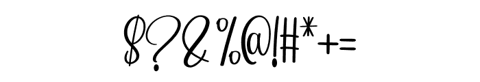 Better Samantha Font OTHER CHARS