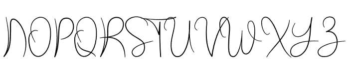 Better Signature Font UPPERCASE