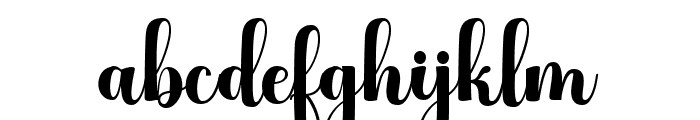 Better Spring Script Regular Font LOWERCASE