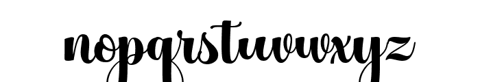 Better Spring Script Regular Font LOWERCASE