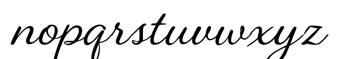 Better with you  Script Font LOWERCASE