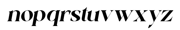BetterVinegar-Italic Font LOWERCASE