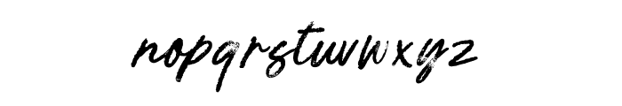 BetterWednesday-Solid Font LOWERCASE