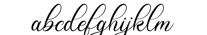 Betterlove Script regular Font LOWERCASE