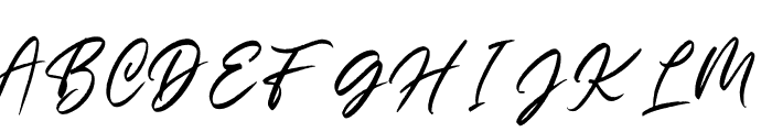 Bettermind Signature Font UPPERCASE
