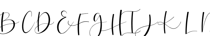Betthofen Font UPPERCASE
