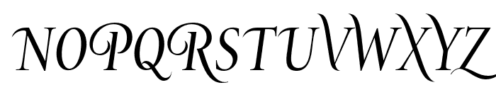Bettran-Italic Font UPPERCASE