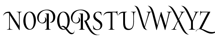 Bettran-Regular Font UPPERCASE