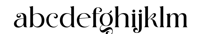 Bettrie Geisya Font LOWERCASE