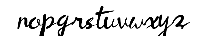 Bettyna Italic Font LOWERCASE