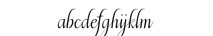 Beulaga Font LOWERCASE