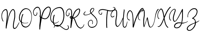 Beutroh Font UPPERCASE