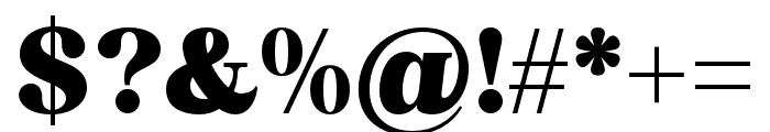 Bevenida-Black Font OTHER CHARS