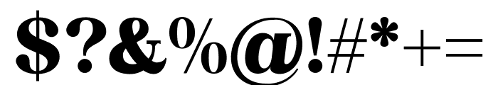 Bevenida Extra Bold Font OTHER CHARS