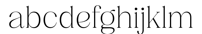 Bevenida-Light Font LOWERCASE
