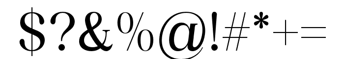 Bevenida-Medium Font OTHER CHARS