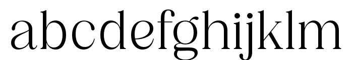 Bevenida-Regular Font LOWERCASE